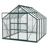 Vitavia Gewächshaus Neptun Plus 8300 ESG, inkl. Fundament, ca. B257/H238/T321 cm