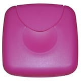 Tampon Aufbewahrung/Tampon Box/Dose für Tampons, Kondome oder Pflaster - Binden und Slipeinlagen (Pink)