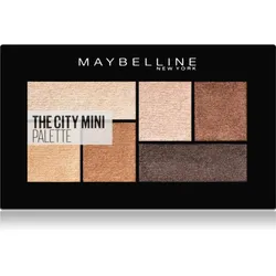 MAYBELLINE NEW YORK The City Mini Palette Lidschattenpalette Farbton 400 Rooftop Bronzes 6 g