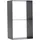 Magnus Kaminholzregal Stahl 45 x 30 x 80 cm Schwarz