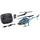 CARSON RC-Hubschrauber Easy Tyrann 280 2,4G 100% RTF blau (500507173)