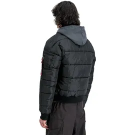 Alpha Industries Ma-1 Puffer Bomberjacke Black M