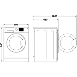 Bauknecht T SOFT CM10 8BWK DE Kondenstrockner (8 kg)