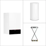 Viessmann Gas-Brennwert Paket Vitodens 200-W B2HF 11 kW 7" Display Speicher Vitocell 100-W CVAA 200L