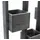 Westmann Pflanzenwand Ulla 90 x 45 x 170 cm Dunkelgrau