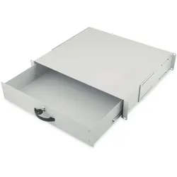 Digitus 19" Serverschrank Schublade für Tastaturen & Dokumente 2HE RAL7035 grau (DN-19 KEY-2U)