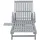 furnicato Sonnenliege 199 x 68 x 30/86 cm Grau