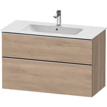Duravit Waschtischunterschrank 2 Auszüge 101 x 62,5 x 46,2 cm Eiche Marmoriert