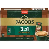 Jacobs 3 in 1 Kaffee Classic 10 Sticks a 12g pro Packung 120g