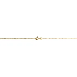 FIRETTI Fußkette FIRETTI "Schmuck Geschenk Gold 333 / 585 Körperschmuck Ankerkette diamantiert" Gr. 25, gold (gelbgoldfarben), Fußketten, Damen, 25, Gelbgold 333, Made in Germany