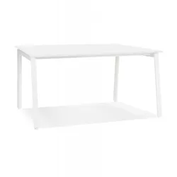 Moderner Schreibtisch AMADEUS aus Holz und Metall  Designer Bürotisch mit geräumiger Arbeitsfläche  Minimalistischer Stil  Kadima Design