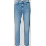 Angels Cropped Hose mit elastischem Bund Modell 'ORNELLA', Bleu, 42