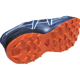 Salomon Speedcross WP Kinder Dark Navy / Dark Blue / Red Orange 38