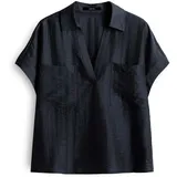 Someday Bluse Zleana Dunkelblau 42