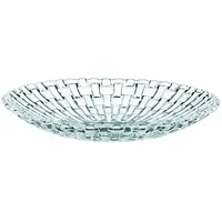 Spiegelau Nachtmann Schalen Ø 21 cm, 2 Stück, Bossa Nova, 99681, Salatschalen aus Kristallglas, Glasschalen spülmaschinenfest