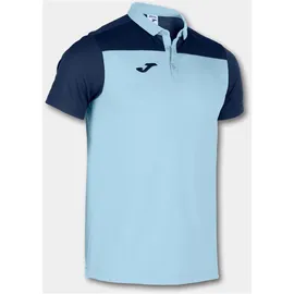Joma Combi Poloshirt himmelblau/Marineblau L