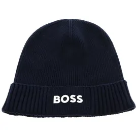 Boss Asic Beanie Blau