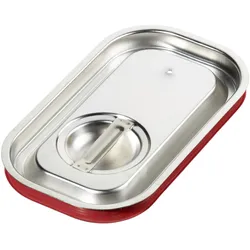 APS GN Transport-Steck-Deckel 1/4 Silikon|Chrom-Nickel-Edelstahl