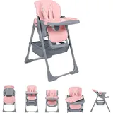 KIKKABOO Comfy Hochstuhl - Pink - One Size