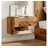 vidaXL Hängenachtschrank Altholz-Optik 3050 x 29,5 x 1200 cm Braun