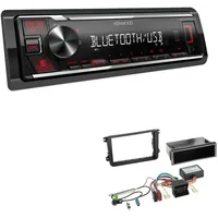 EHO Kenwood KMM-BT209 1-DIN Autoradio Bluetooth USB AUX mit