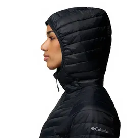 Columbia Powder Pass III Hybrid Hooded Jacket - Damen Black L