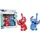 Lexibook Lexibook, Disney Stitch, Stitch und Leroy 3D-Walkie-Talkies, 500m Reichweite, 2 Kommunikationskanäle, Gürtelclip, Blau/Rot, TW18D
