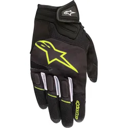 Alpinestars Atom, Handschuhe - Schwarz/Neon-Gelb - L