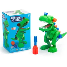 Learning Resources Design & Drill T.Rex-Dinosaurier, T Rex Spielzeug mit Schraubenzieher, STEM, Kindergeschenke, Dino Geschenke, Montessori, Dinosaurier Spielzeug ab 3 Jahren
