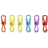 Kikkerland Multi-Purpose Clips BC37 Mehrfarbig