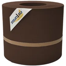 zaunzu® Zaunblende 26 m Braun