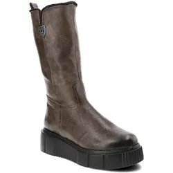 Braune Stiefel Armodo Gefütterte Damenschuhe, 38
