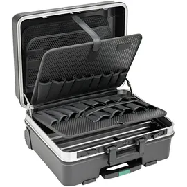 Stahlwille Werkzeugtrolley mit Trolley-Funktion 22-tlg. Schwarz