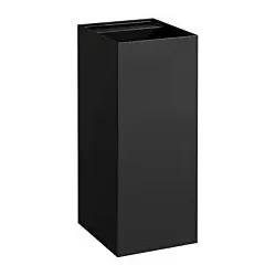 LAUFEN Kartell Waschtisch 8113310201121 schwarz 37,5x43,5x90cm, freistehend, ohne Hahnl. & Überl.