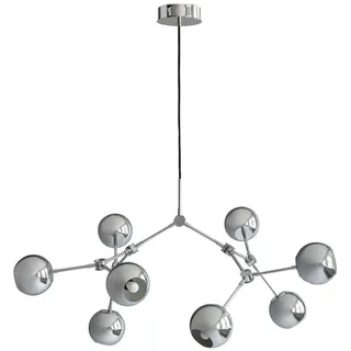 101 Copenhagen Drop Globe Kronleuchter - B.95 cm - Chrome