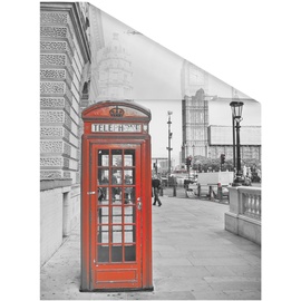 Lichtblick Fensterfolie London rot B/L: ca. 50x100 cm (B x L)