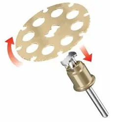Dremel SC544, Schneidscheibe, Holz, Siliciumcarbid, 35000 RPM, Dremel, 3,8 cm