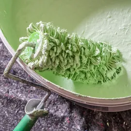 Relaxdays Malervlies grau 1 m x 50 m - 300 g/m2