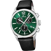 Lotus Leder schwarz Lotus Classic Armbanduhr D2UL18691/4 - Schwarz