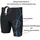 Aquarti Badehose Aquarti Knielang Blau/Schwarz XXL