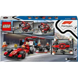 LEGO City - Boxenstopp mit Boxencrew und Ferrari Flitzer