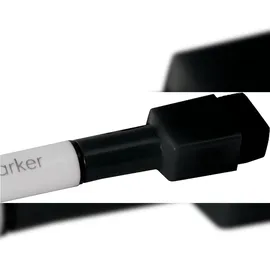 NOBO wiederbeschreibbare, trocken abwischbare Mini-Marker – farblich sortiert, 6er-Pack