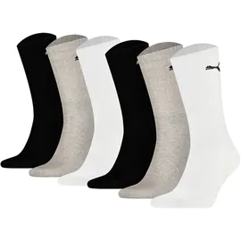Puma Socken 6er Pack Bunt/Grau/Schwarz 39-42
