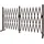 MCW Scherengitter 52-400 x 103 cm Braun/Metall
