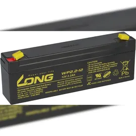 KungLong Bleiakku 12V 2200 mAh 2 St.