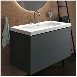 Ideal Standard Extra Waschtisch T436801 3 Hahnlöcher, mit Überlauf, 1010 x 510 x 150 mm, weiß