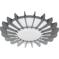 Deckenleuchte »ARAPILES«, 1 flammig, Leuchtmittel LED-Board   LED fest integriert, Deckenlampe, weiß/grau, , 55527762-0