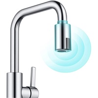 YUNYODA Intelligenter Wasserhahn, USB-Ladegerät Wassersparender Sensor Berührungsloser Automatischer Wasserhahn, Wassersparender Sensor Wasserhahn für Badezimmer Küche, Geeignet für 22-24 mm