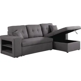 Habitat et Jardin Ecksofa reversibel mit Schlaffunktion Axel - 3-Sitzer - Grau