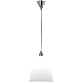 Fabas Luce Provenza 1-flg. Ø 27 cm rund weiß Glas